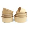 500ml Round Kraft Salad Bowl
