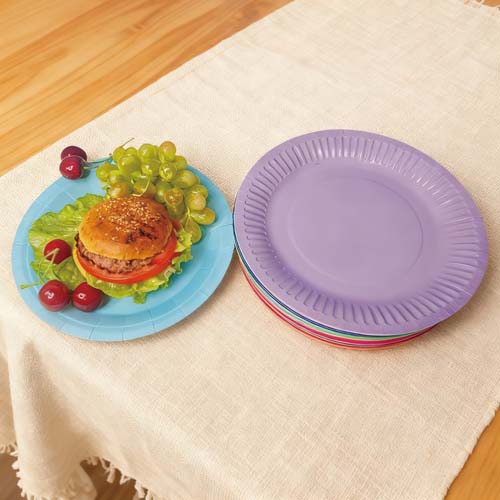 7 Inch Kraft Paper Plate