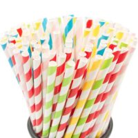 8×230mm Eco-Friendly Paper Straw 8×230mm Eco-Friendly Paper Straw