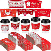 Custom Printing Kraft Paper Cup Sleeve Custom Printing Kraft Paper Cup Sleeve