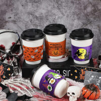 Custom Printing Kraft Paper Cup Sleeve Custom Printing Kraft Paper Cup Sleeve