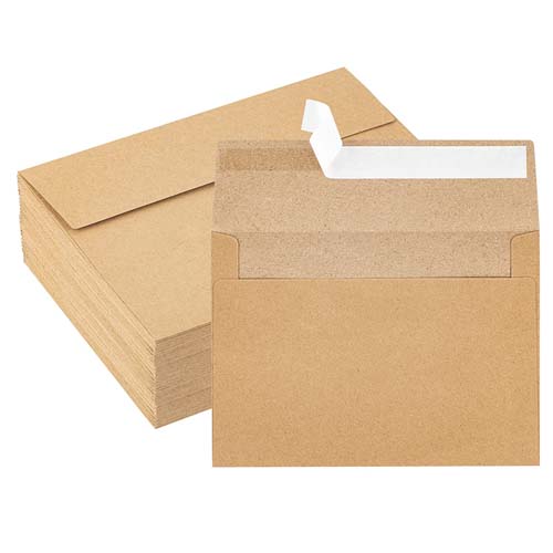 Gift Kraft Envelope Wholesale