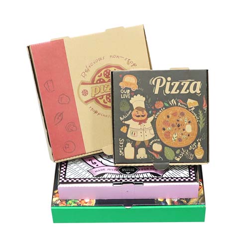 Kraft Paper 9 Inch Pizza Box