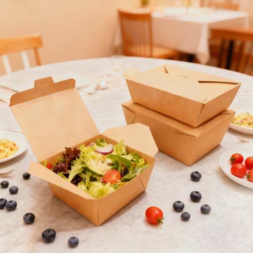 Leakproof Kraft Lunch Box