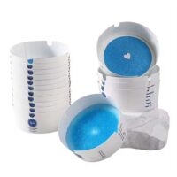 Paper Ashtray Blue Smokeless Sand