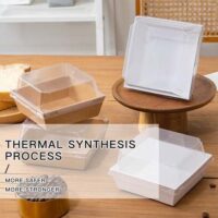 White Cake Pastry Packaging Box White Cake Pastry Packaging Box