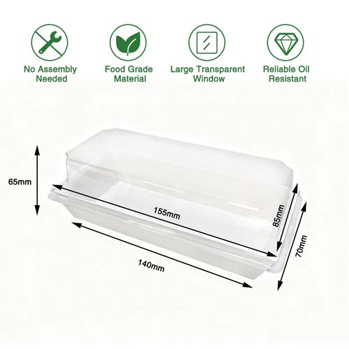 White Cake Pastry Packaging Box White Cake Pastry Packaging Box