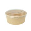 1000ml Kraft Round Bowl with Lid