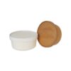 1000ml Kraft Round Bowl with Lid