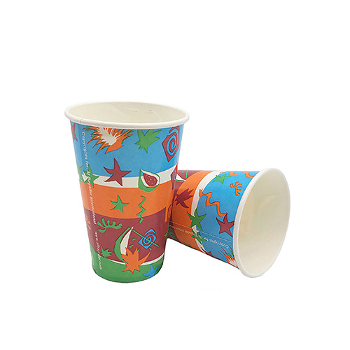 16oz Single Wall Paper Hot Cup
