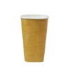 16oz Square Brown Kraft Cup