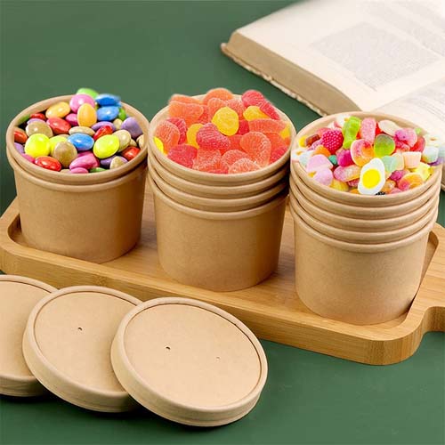 20oz Soup Paper Bowl with Lid