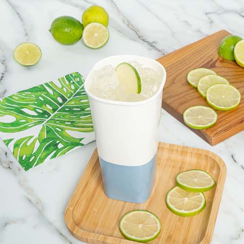 22oz Large Square Paper Cup