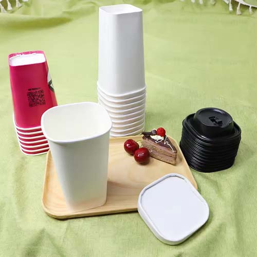 22oz Square Cold Drink Paper Cup