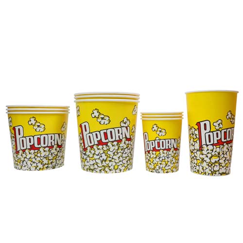 46oz Large Popcorn Paper Bucket