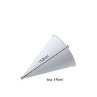 6oz Cone Drinking Paper Cup 6oz Cone Drinking Paper Cup
