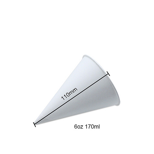 6oz Cone Drinking Paper Cup