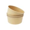 900ml Round Kraft Salad Bowl