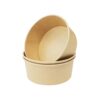 900ml Round Kraft Salad Bowl