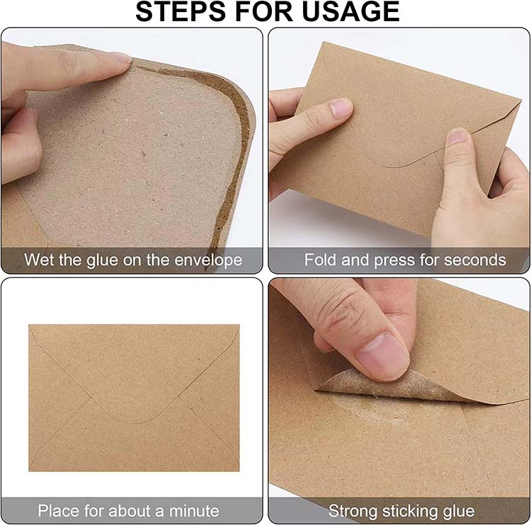 A7 Brown Kraft Invitation Envelopes