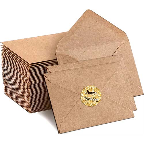 A7 Brown Kraft Invitation Envelopes A7 Brown Kraft Invitation Envelopes