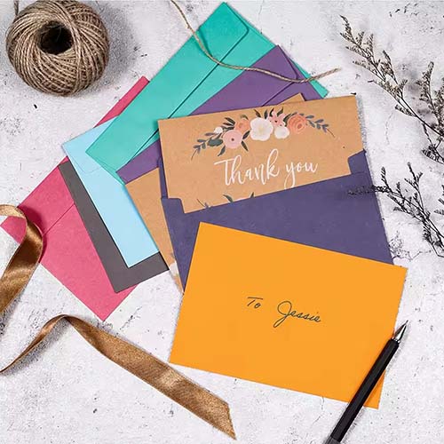 Custom Kraft Mini Paper Envelopes