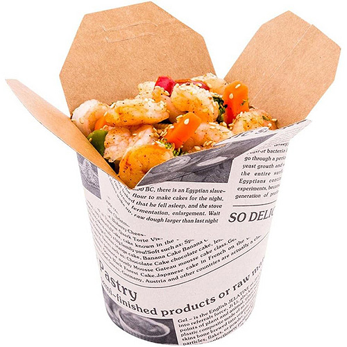 Custom Printed Noodle Packaging Box