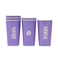 Custom Printed Square Paper Cup Custom Printed Square Paper Cup