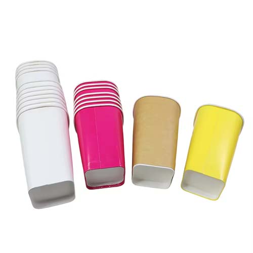 Custom Printed Square Paper Cup