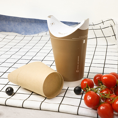 Customized Logo Butterfly Paper Cup