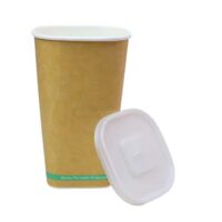 Food Grade Square Paper Cup Food Grade Square Paper Cup