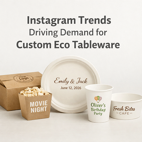How Instagram Trends Boost Demand for Custom Eco Tableware