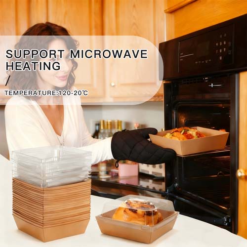 Kraft Paper Dessert Box