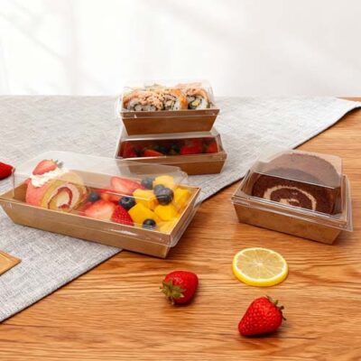 Kraft Paper Dessert Box