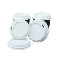 PLA 90mm Compostable Cup Lid PLA 90mm Compostable Cup Lid