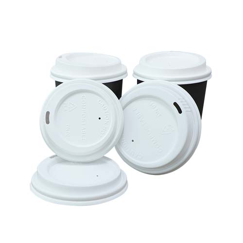 PLA 90mm Compostable Cup Lid