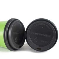 PLA 90mm Compostable Cup Lid PLA 90mm Compostable Cup Lid
