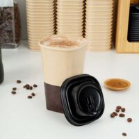 Square 12oz Single Wall Cup Square 12oz Single Wall Cup