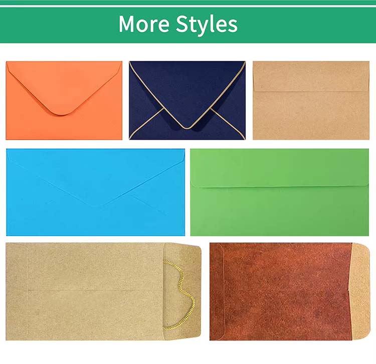 Thank You Card Paper Packaging Envelope