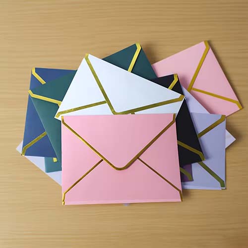 Thank You Card Paper Packaging Envelope