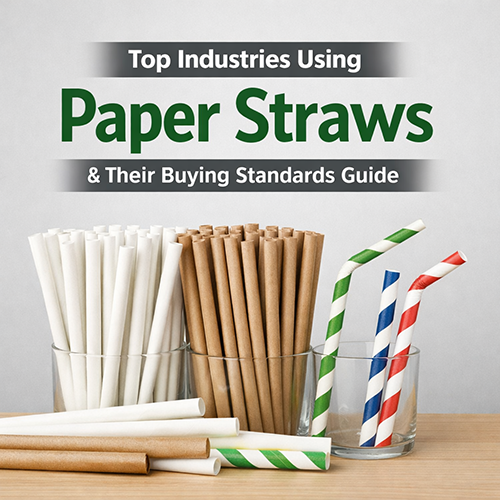 Top Industries Using Paper Straws & Their Buying Standards