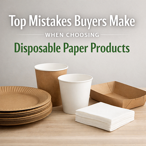 Top Mistakes Buyers Make When Choosing Disposable Paper Products