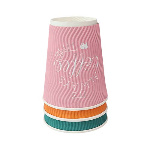 12oz Recyclable Ripple Wall Paper Cup 12oz Recyclable Ripple Wall Paper Cup