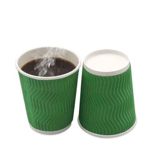 12oz Recyclable Ripple Wall Paper Cup