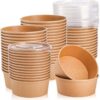12oz Salad Paper Bowl with Lid