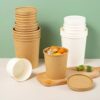 12oz Soup Paper Bowl with Lid