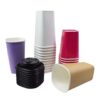 12oz Square White Paper Cup
