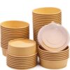 16oz Salad Paper Bowl with Lid