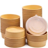 16oz Salad Paper Bowl with Lid 16oz Salad Paper Bowl with Lid
