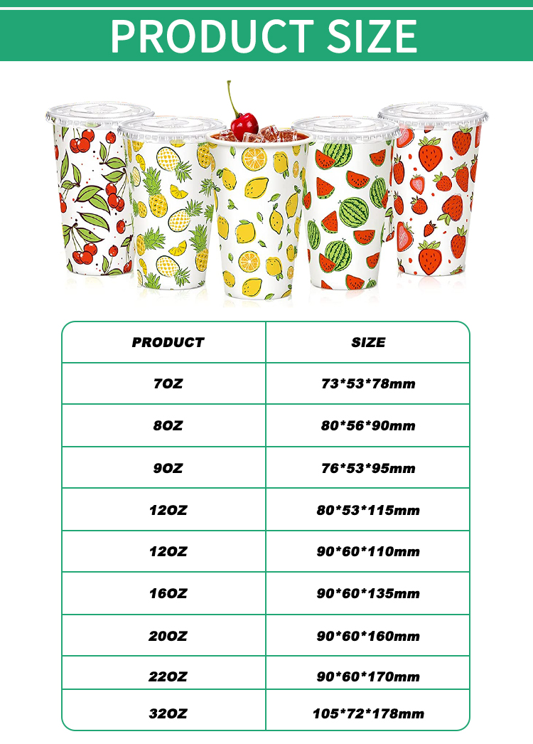 20oz Disposable Cold Drink Cup
